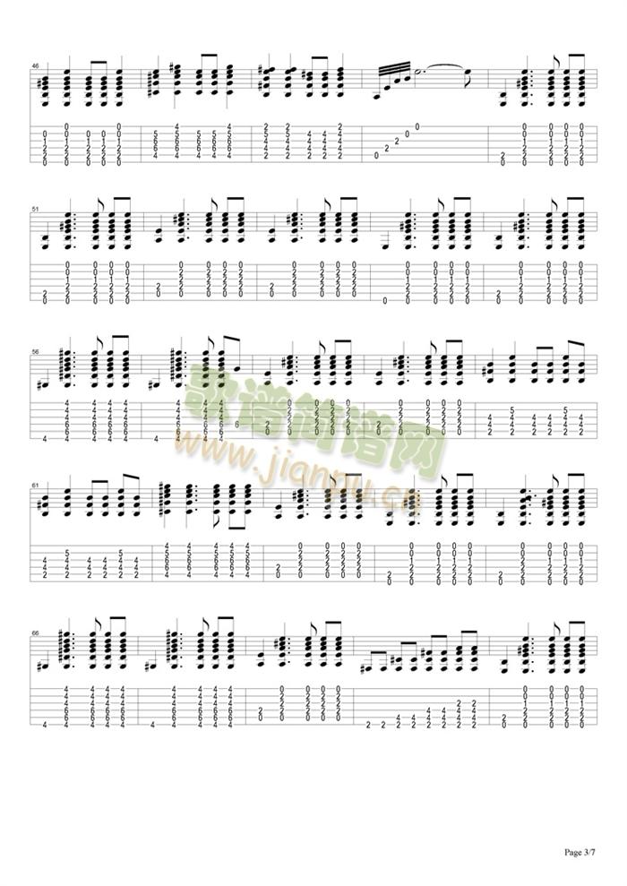 Someday(吉他谱)3