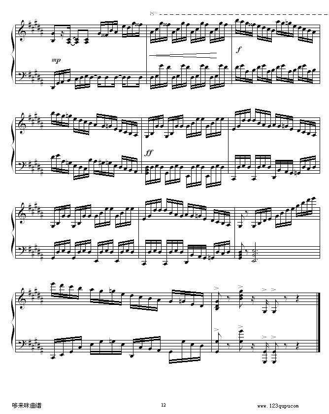 EtudeinBMajor-圣-DanielL.Simpson(钢琴谱)12