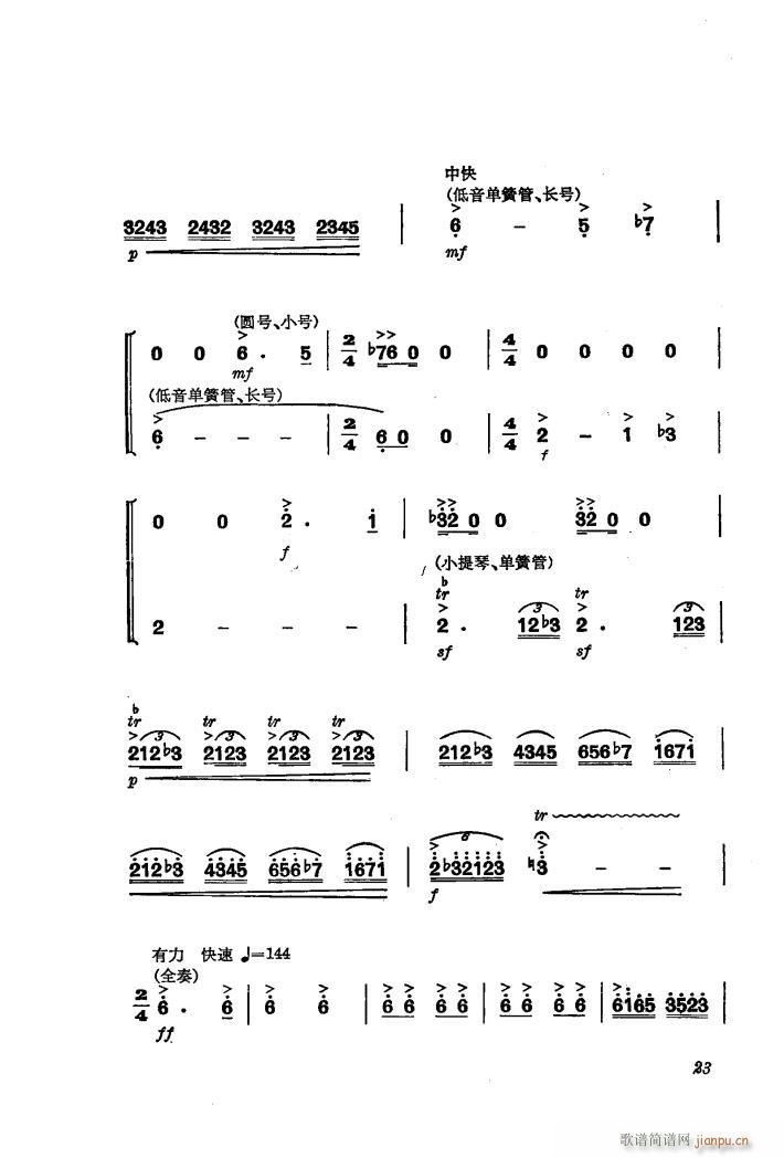 交响音乐智取威虎山 2 夹皮沟遭劫 器乐合奏 2