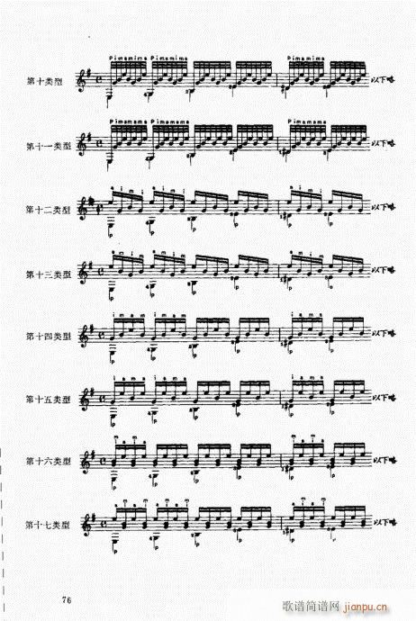 古典吉它演奏教程61-80(十字及以上)16