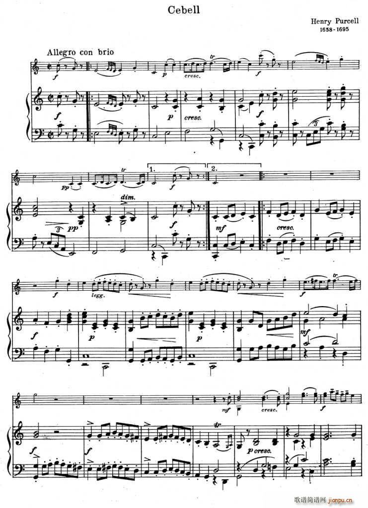CEBELL(小提琴谱)1