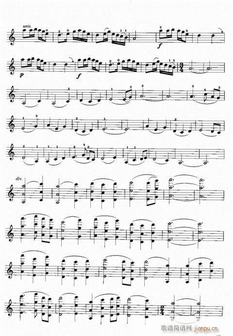 小提琴中级综合教程41-80(小提琴谱)7