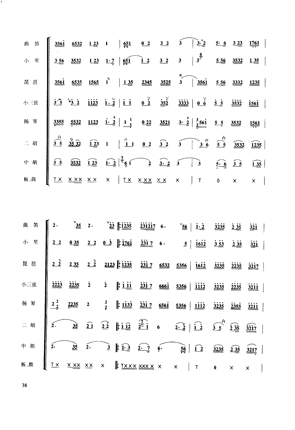 歡樂歌-民樂大合奏(九字歌譜)5