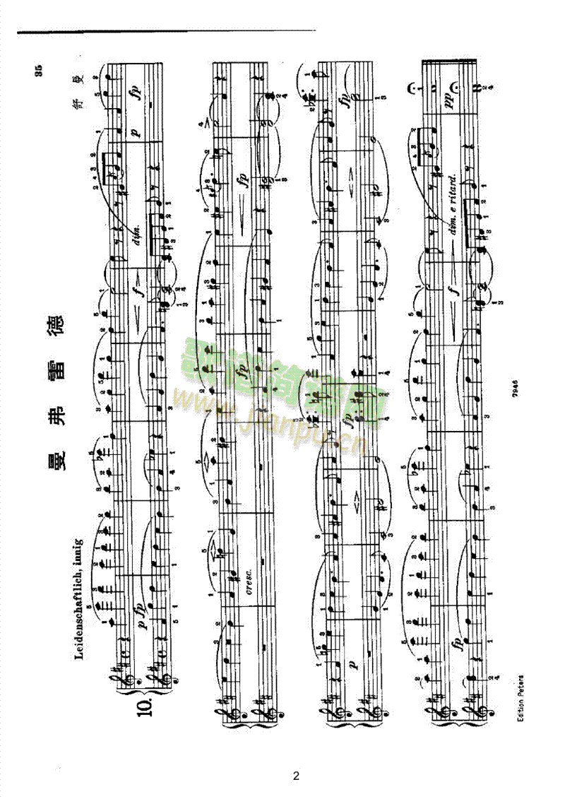 曼弗雷德鍵盤類鋼琴 2