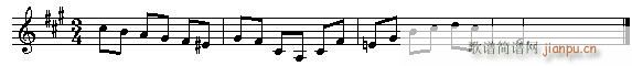 音乐高考必读—乐理应考速成 第十章有关谱式的试题(十字及以上)3