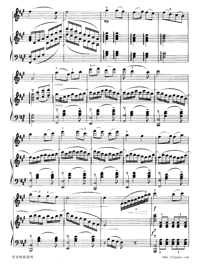回归抒怀-小提琴独奏(其他乐谱)9