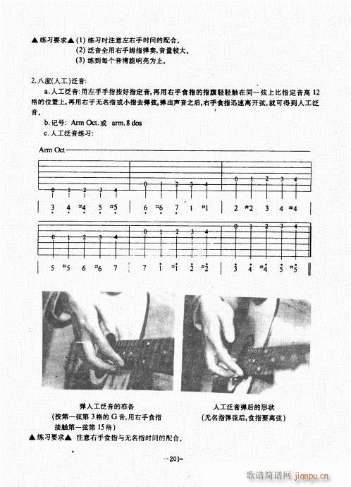 民谣吉他经典教程181-220(吉他谱)21