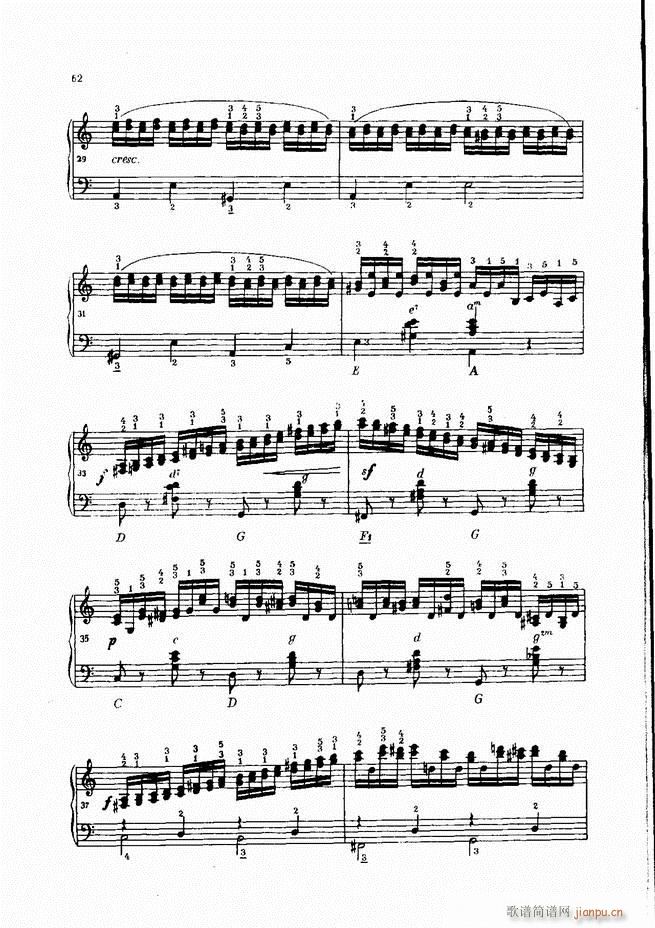 车尔尼手风琴练习曲集 Ⅳ(手风琴谱)42
