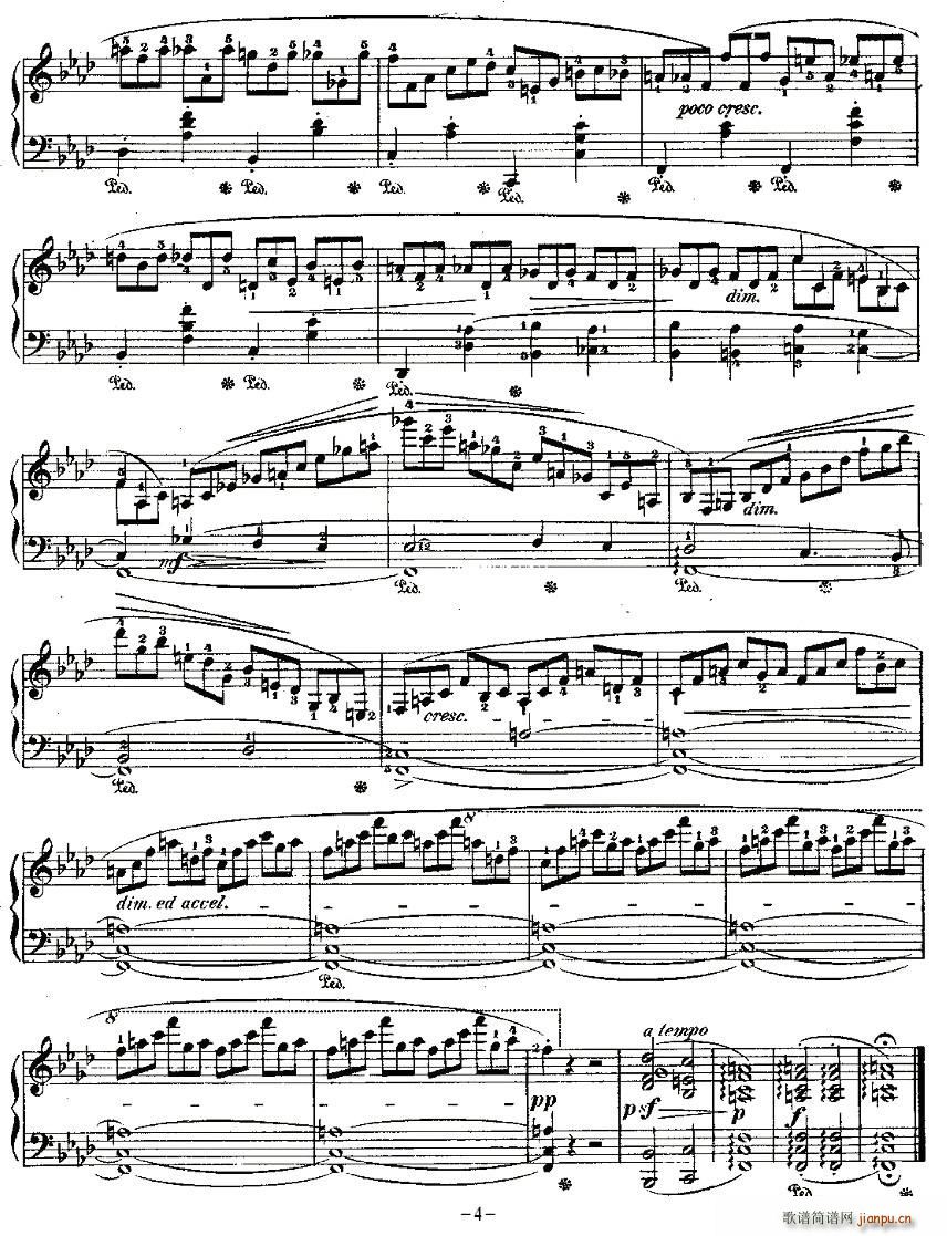 f小调夜曲Op.55－1 4