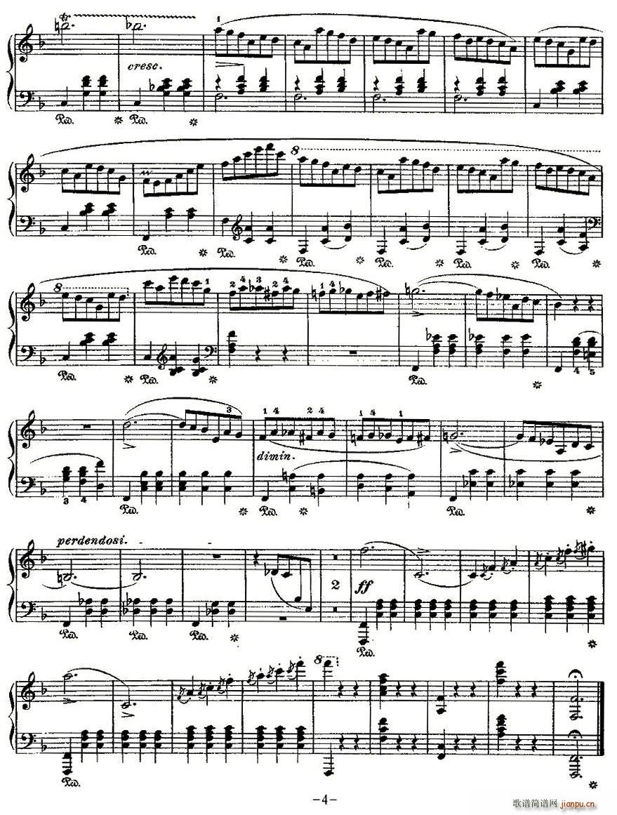 valse brillante，Op.34, No.3 4