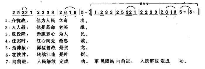 抗日将士出征歌 2