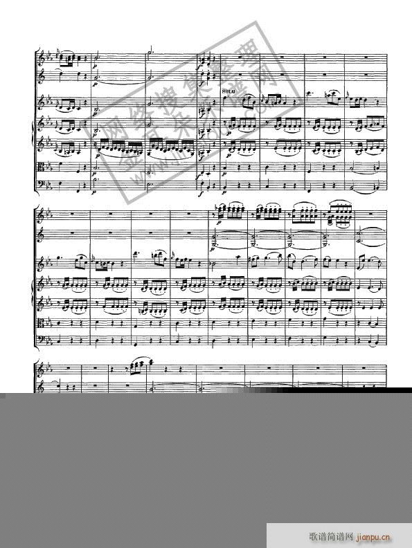 莫扎特降b调13-19-小提琴 2