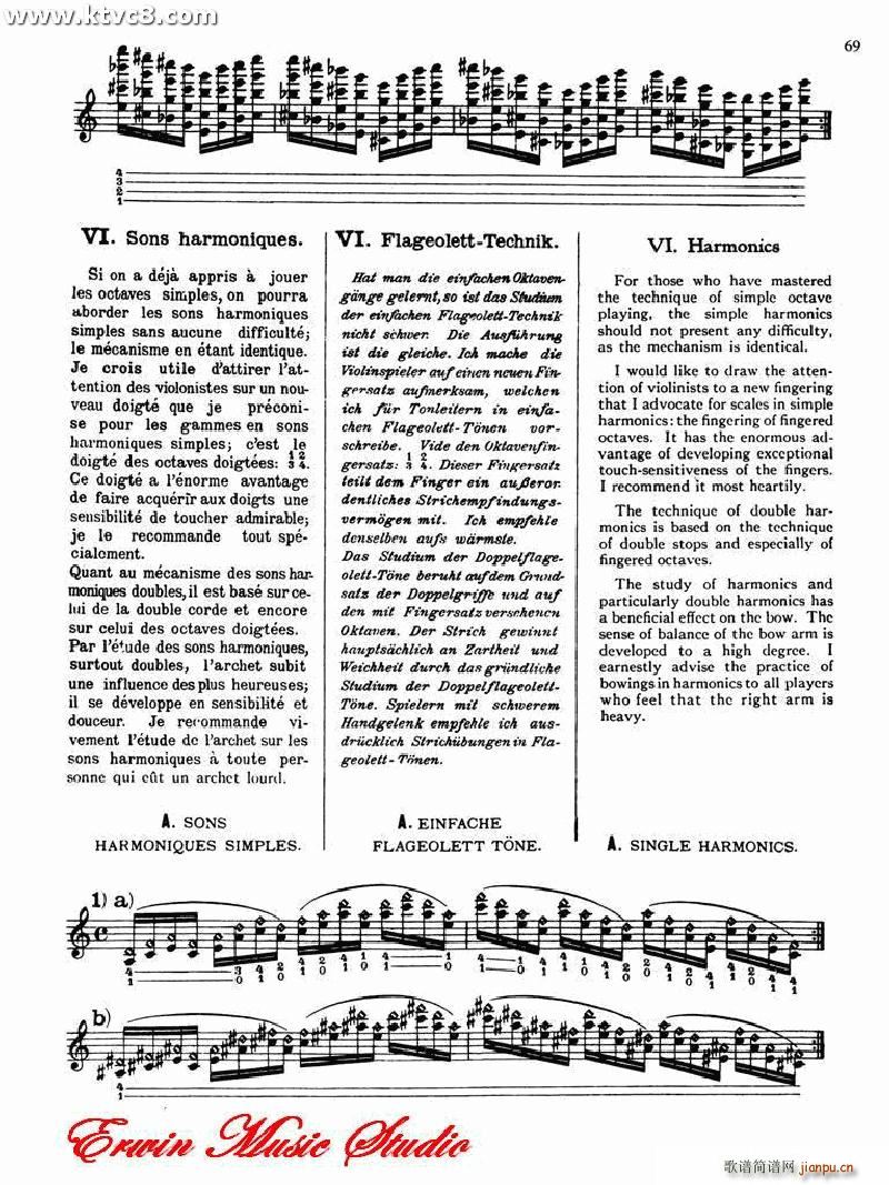 德米特里 康斯坦丁 多尼斯 小提琴技术的演奏艺术2 2(小提琴谱)3
