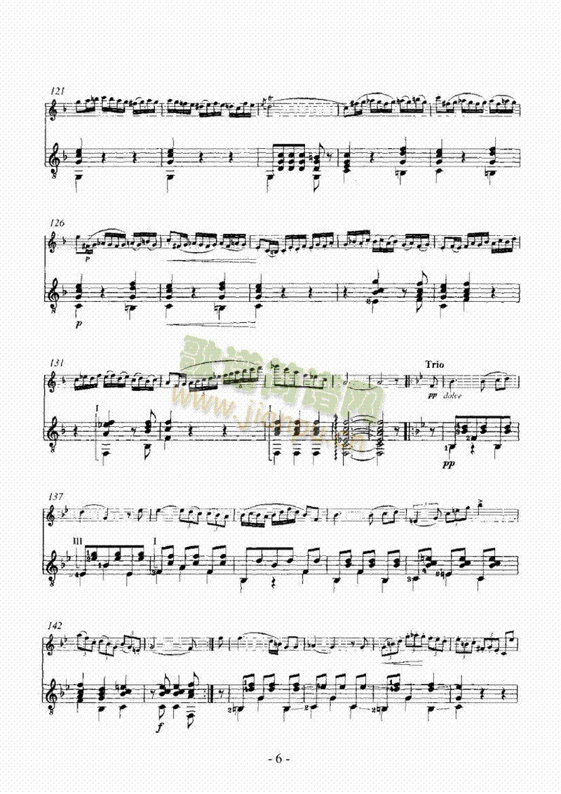 波拉卡舞曲管乐类长笛(其他乐谱)6