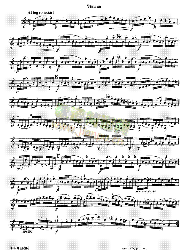 巴赫小提琴协奏曲3(其他乐谱)7