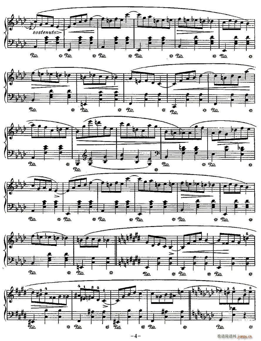 valse，Op.64, No.3 4