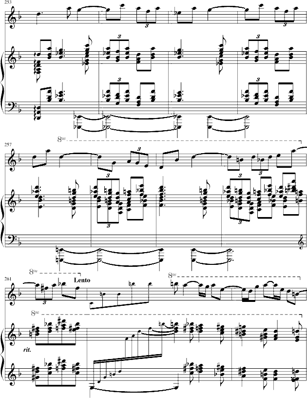 长笛钢琴奏鸣曲(笛箫谱)20