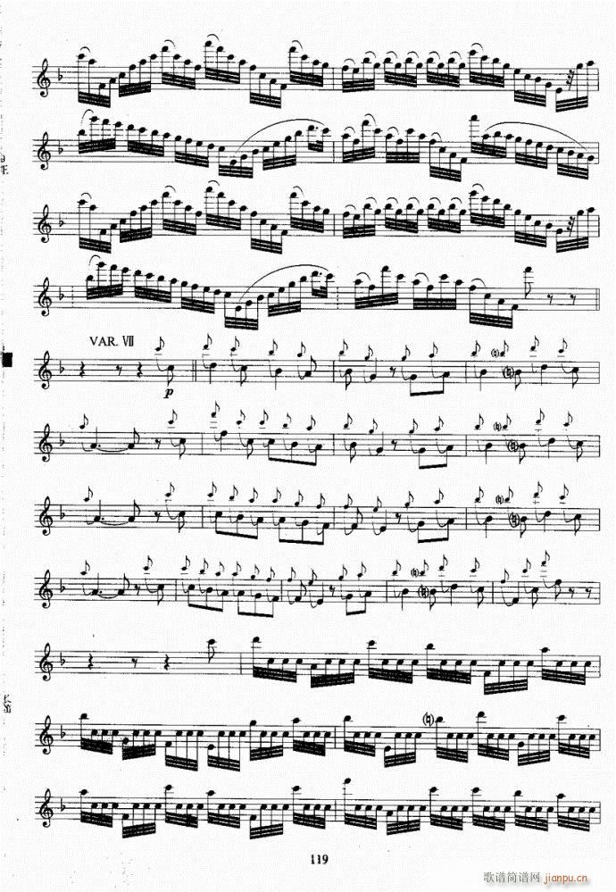 长笛考级教程101-140(笛箫谱)19