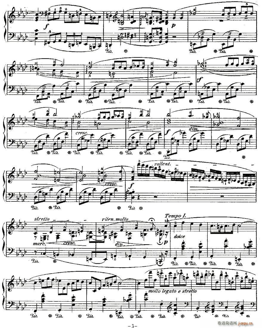 f小调夜曲Op.55－1(十字及以上)3