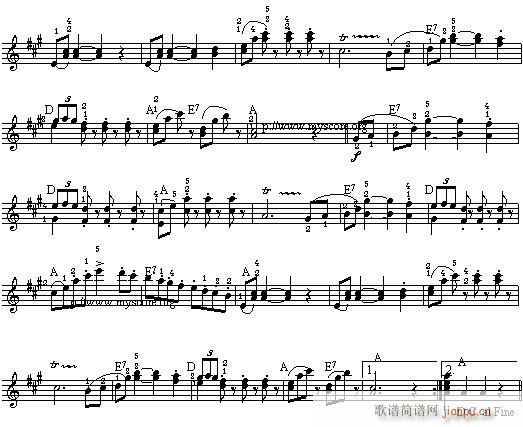 电子琴-拉德茨基进行曲(单簧管谱)3
