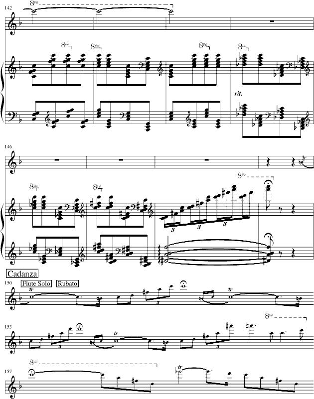 长笛钢琴奏鸣曲(笛箫谱)13