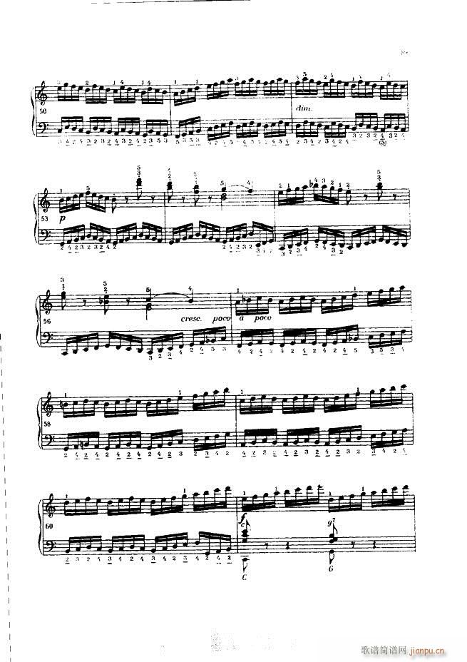 车尔尼手风琴练习曲集 Ⅲ(手风琴谱)89