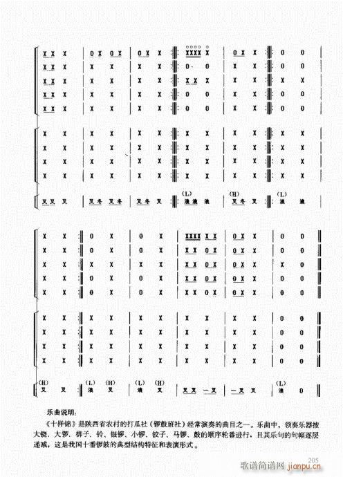 民族打击乐演奏教程201-220(十字及以上)5