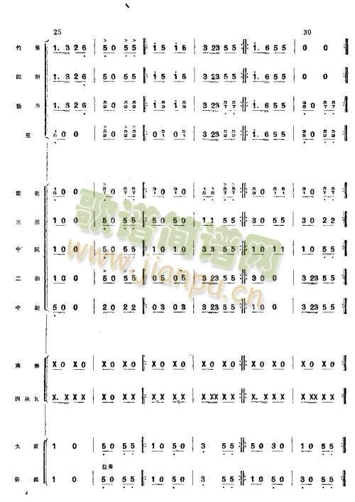 你追我趕學(xué)大寨1-7(總譜)5