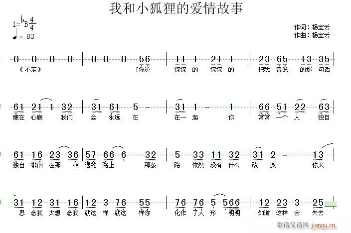 我和小狐狸的爱情故事(十字及以上)1