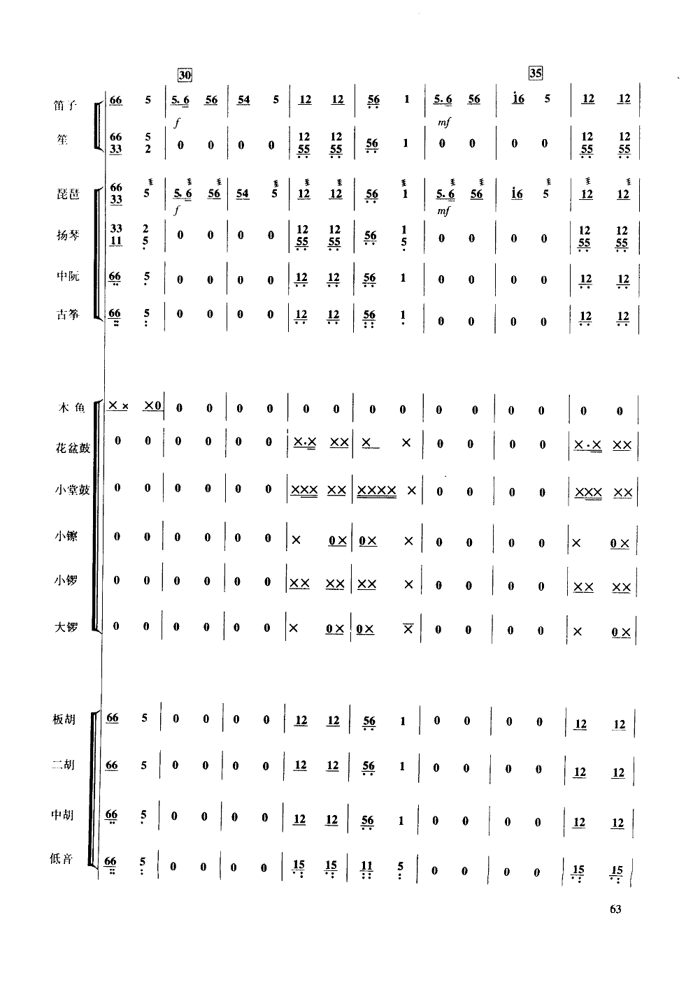 金蛇狂舞-民樂(lè)合奏總譜(十字及以上)5