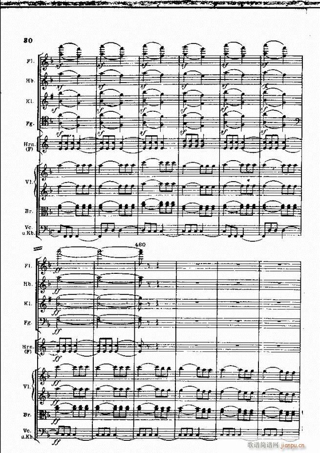 贝多芬 田园交响曲 全部 目录1 60(总谱)46