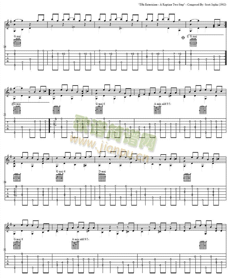 表演者-精心制作吉他譜 2