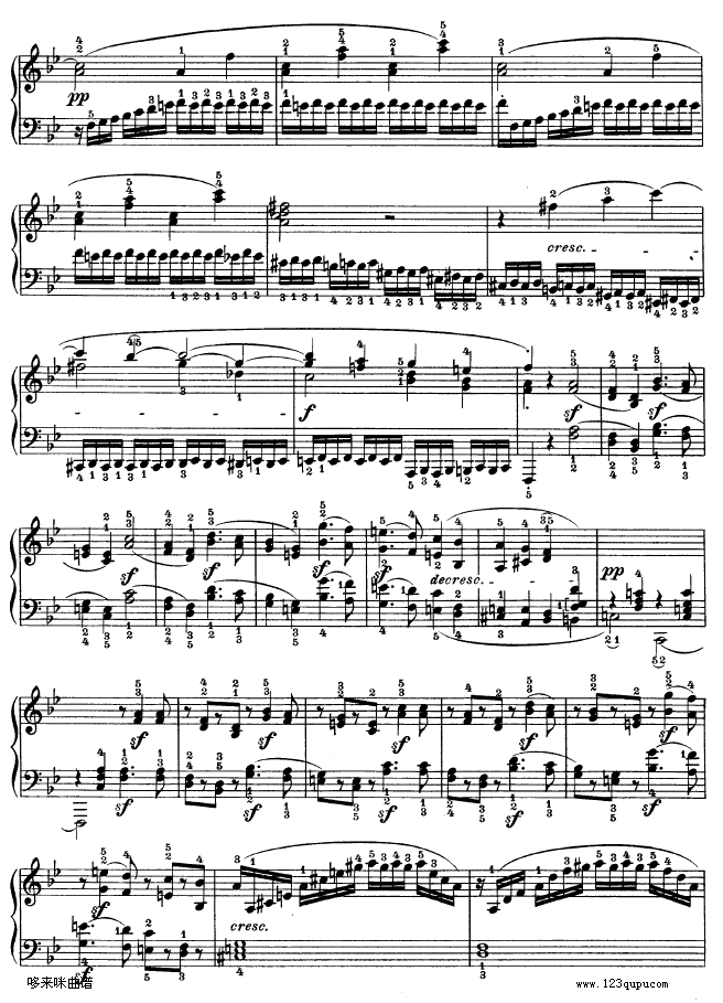 第十一钢琴奏鸣曲-op.22-贝多芬 2