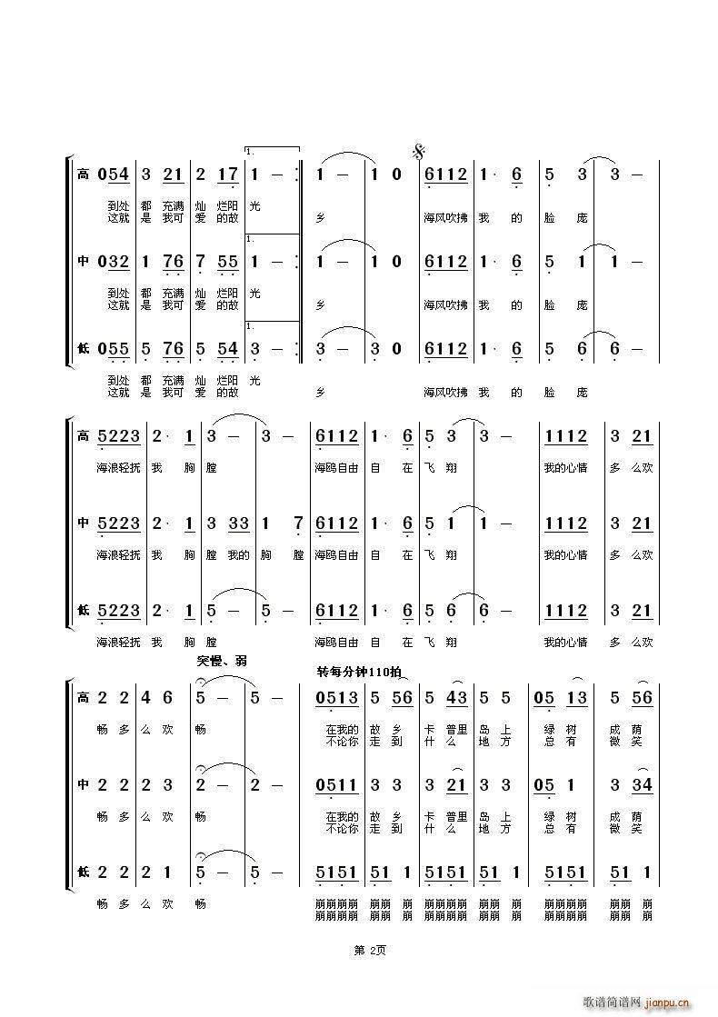 卡普里岛 童声合唱 2