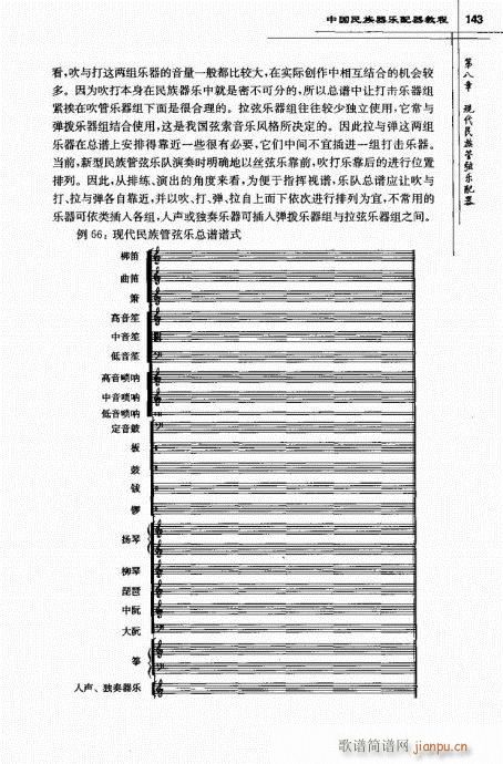 中国民族器乐配器教程142-166 2