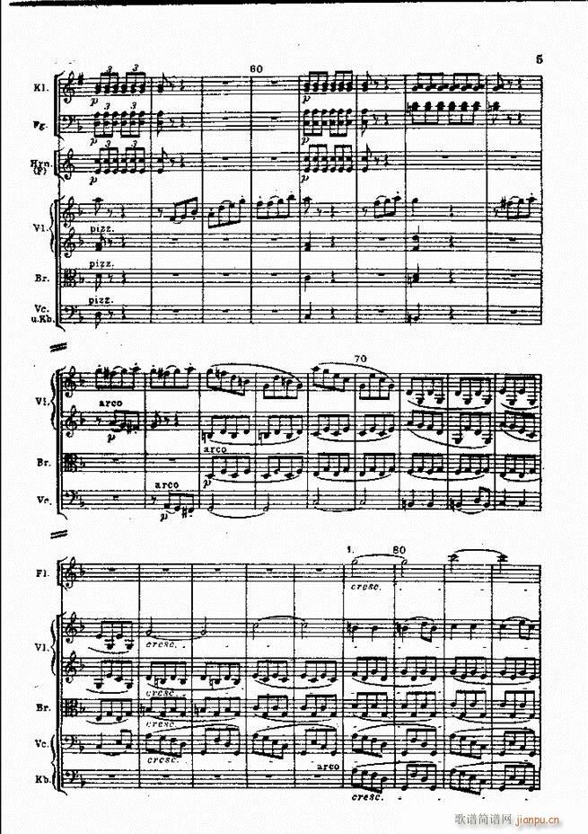 贝多芬 田园交响曲 全部 目录1 60(总谱)21