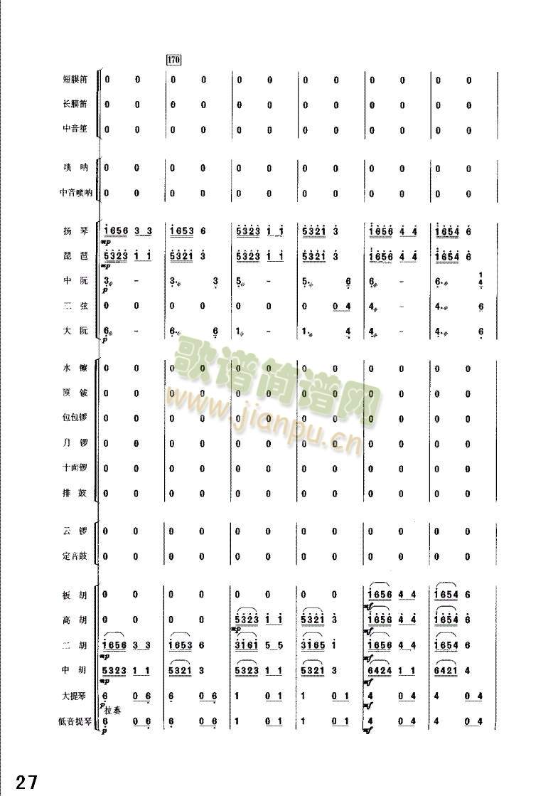 丰收锣鼓25-32(总谱)3