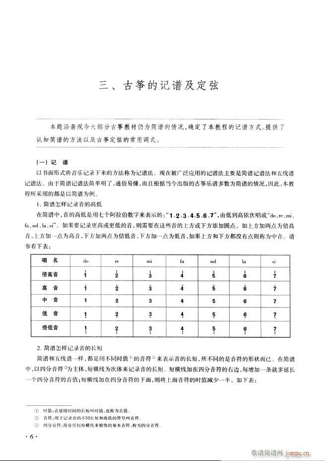 古筝基础教程三十三课目录1 60(古筝扬琴谱)14