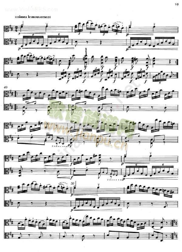 BRUNISonata(小提琴谱)6
