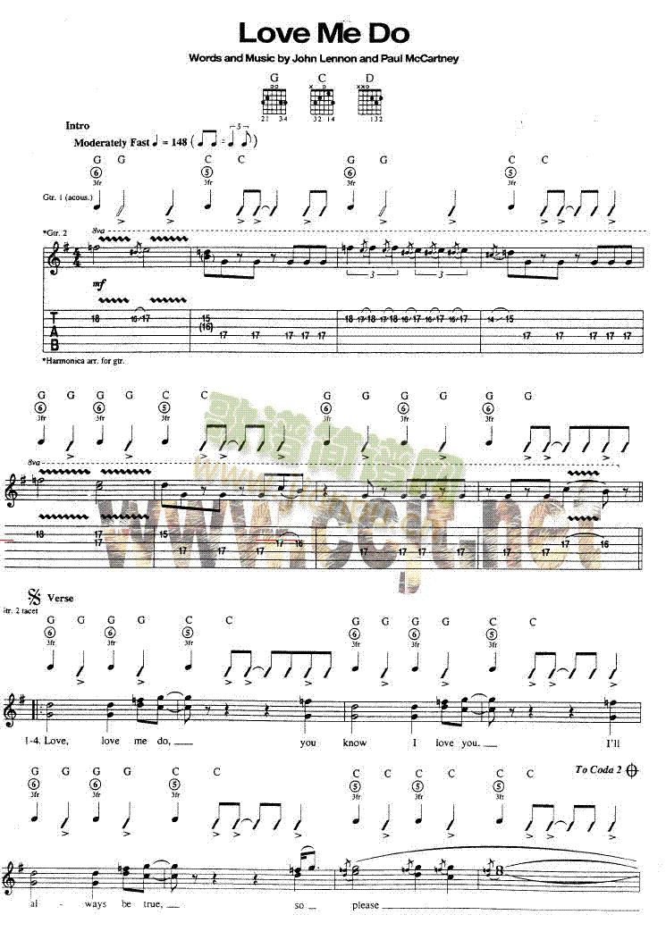 loveMedo吉他譜-(吉他譜)1
