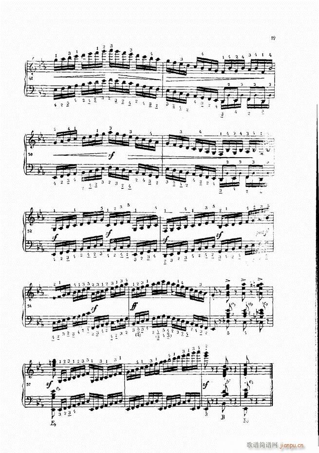 车尔尼手风琴练习曲集 Ⅳ(手风琴谱)19