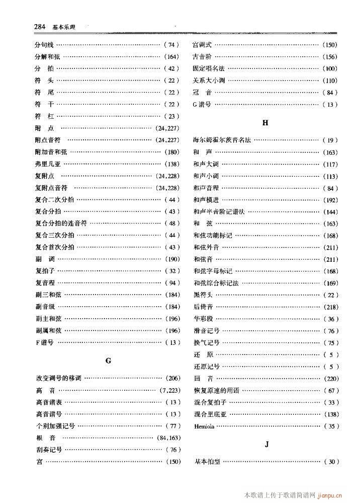 音樂基本理論241-289(十字及以上)44