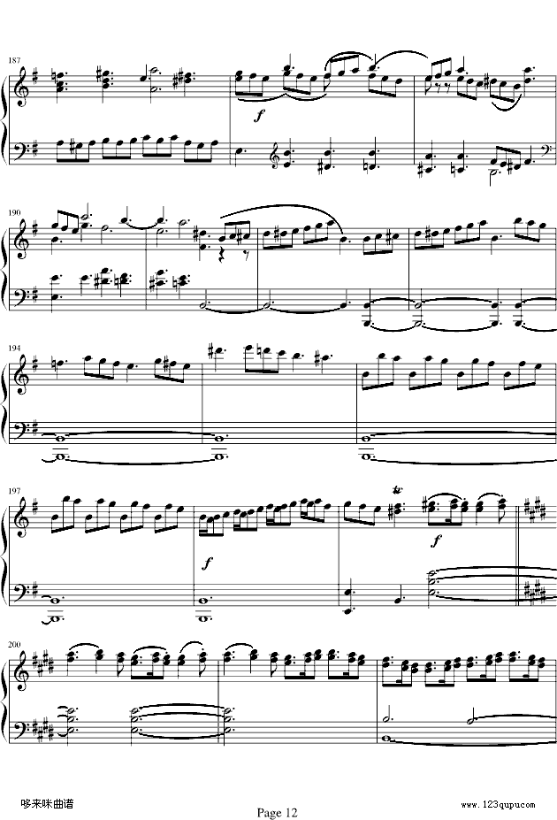 四季·春-维瓦尔第(钢琴谱)12