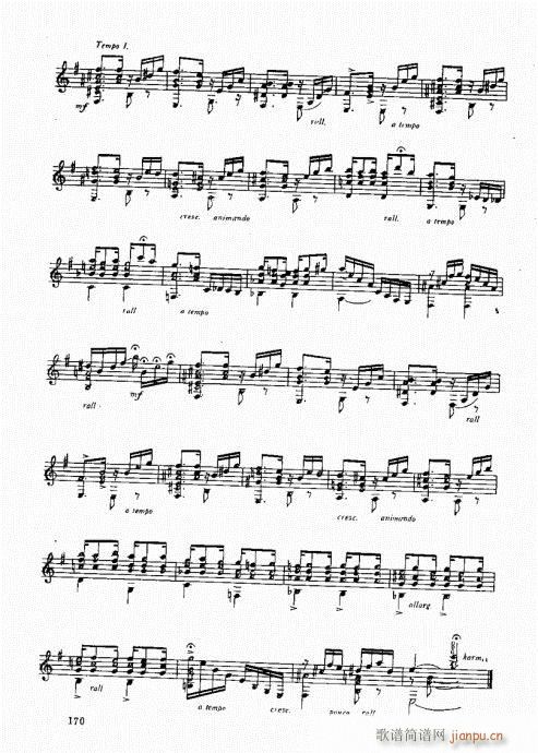 古典吉它演奏教程161-180(十字及以上)10