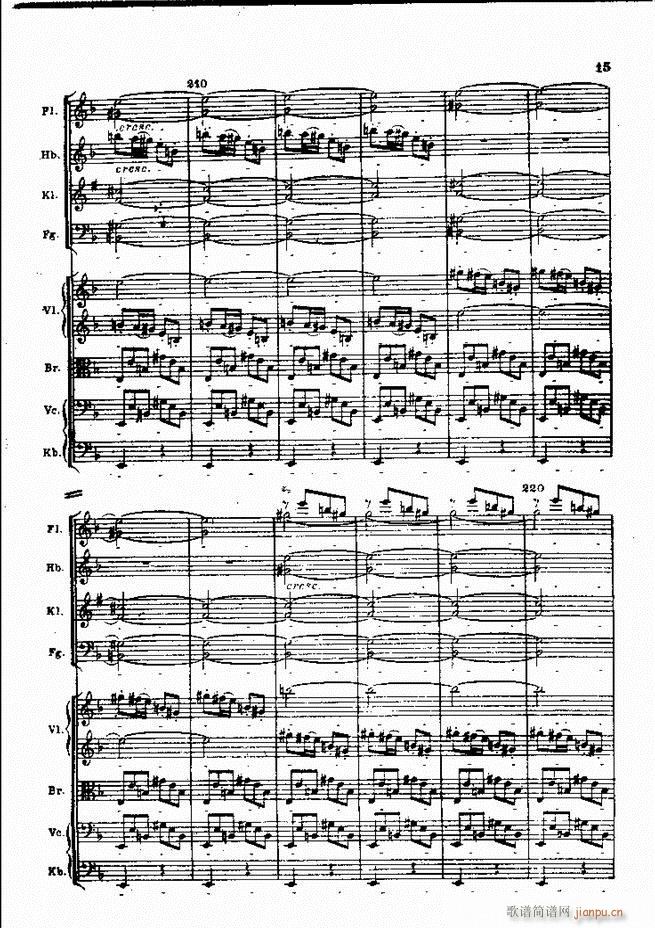 贝多芬 田园交响曲 全部 目录1 60(总谱)31