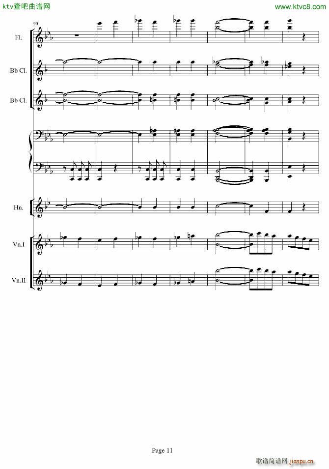 贝多芬的C小调第五命运交响曲(总谱)11