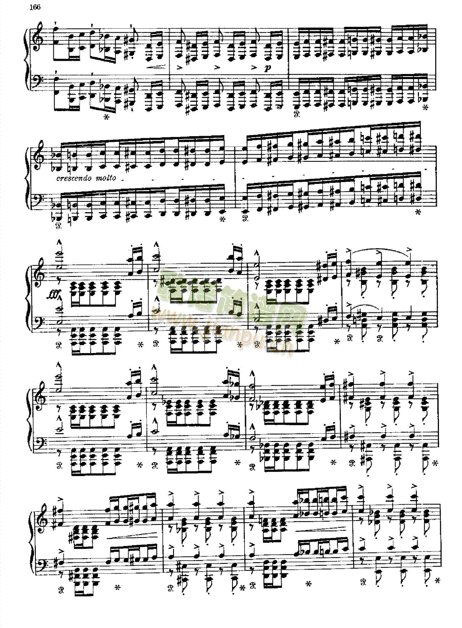 波洛涅兹第二首键盘类钢琴(钢琴谱)8