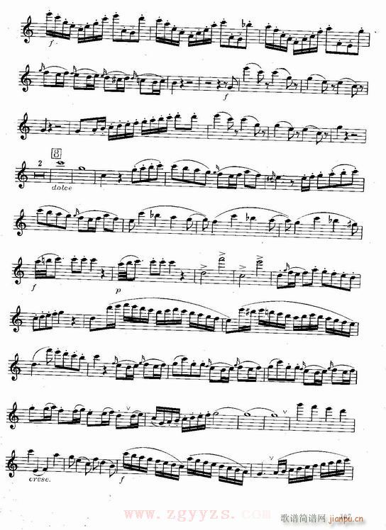 C Major Concerto-长笛 4