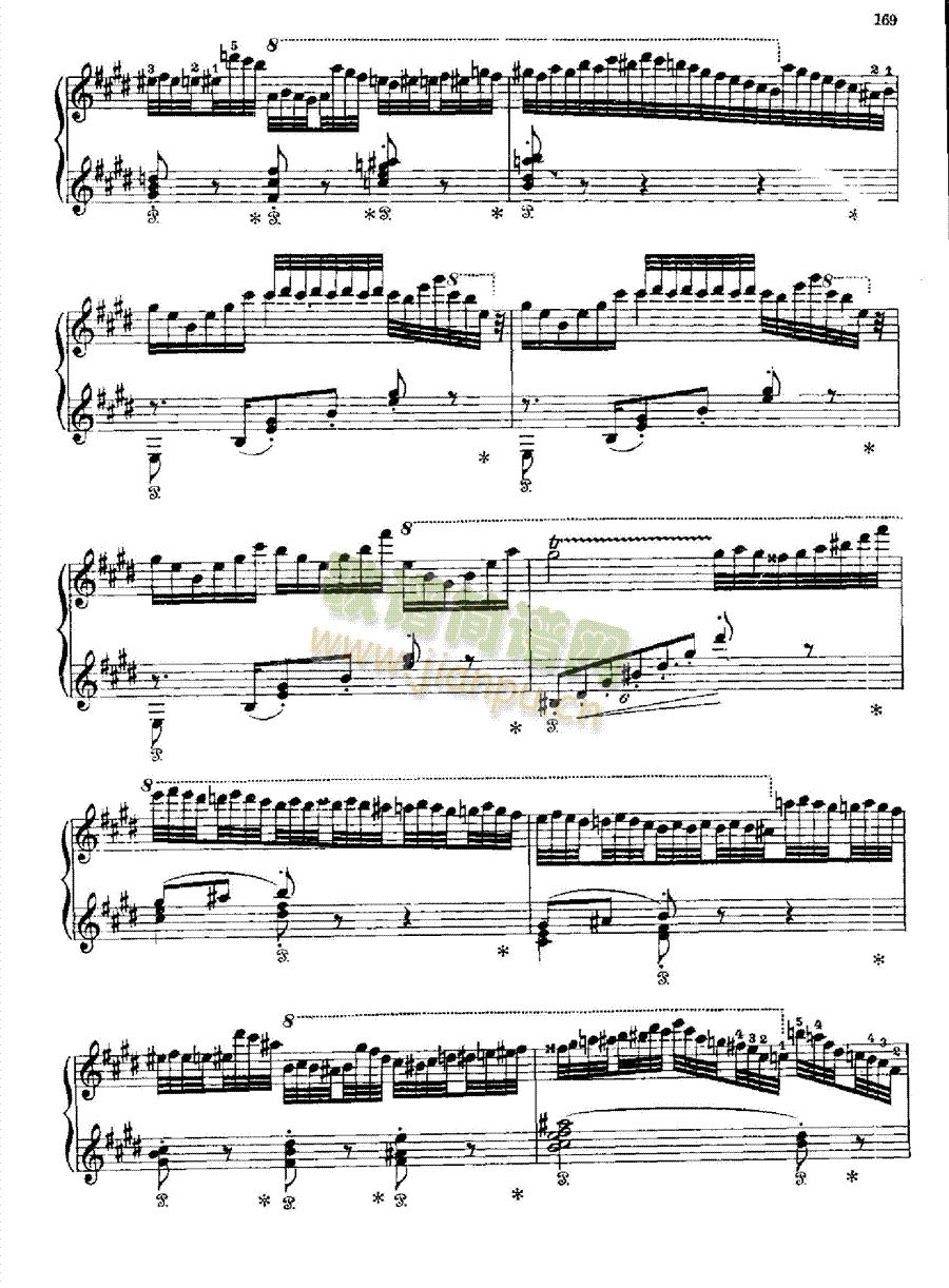 波洛涅兹第二首键盘类钢琴(钢琴谱)11