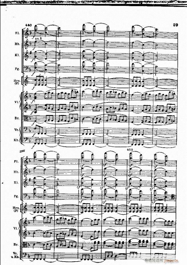 贝多芬 田园交响曲 全部 目录1 60(总谱)45